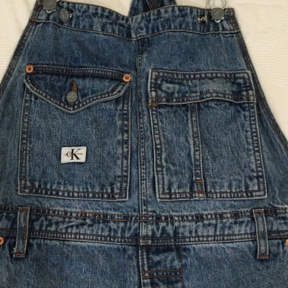 VINTAGE CALVIN KLEIN JEANS :: DENIM OVERALLS